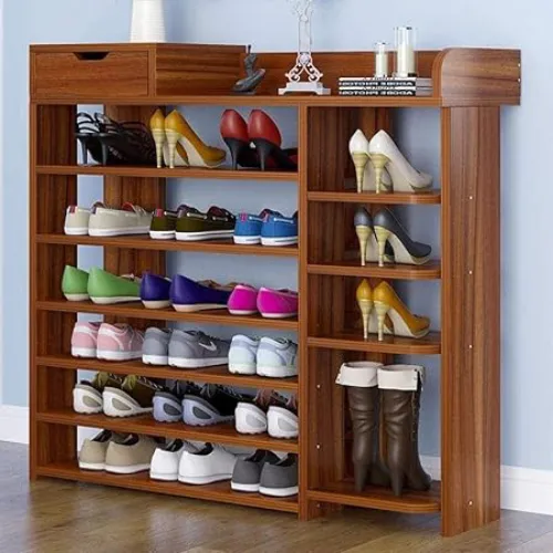 7 Tier-Wooden Shoe Rack