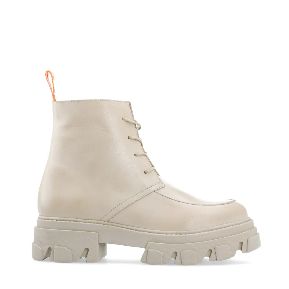 Biaginny Sand Lace Up Boots