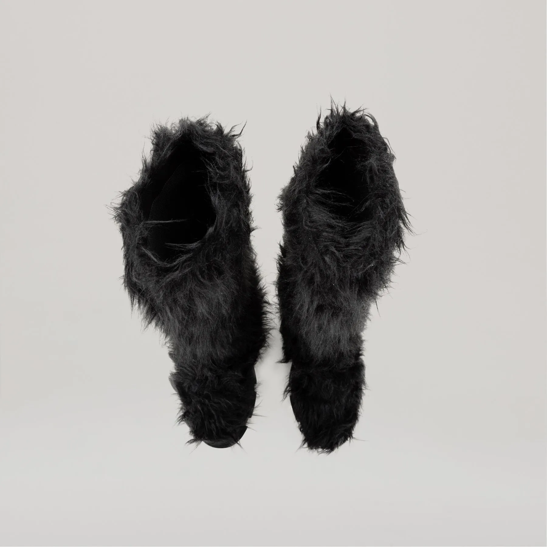 both - GAO EVA HIGH FUR-BLACK