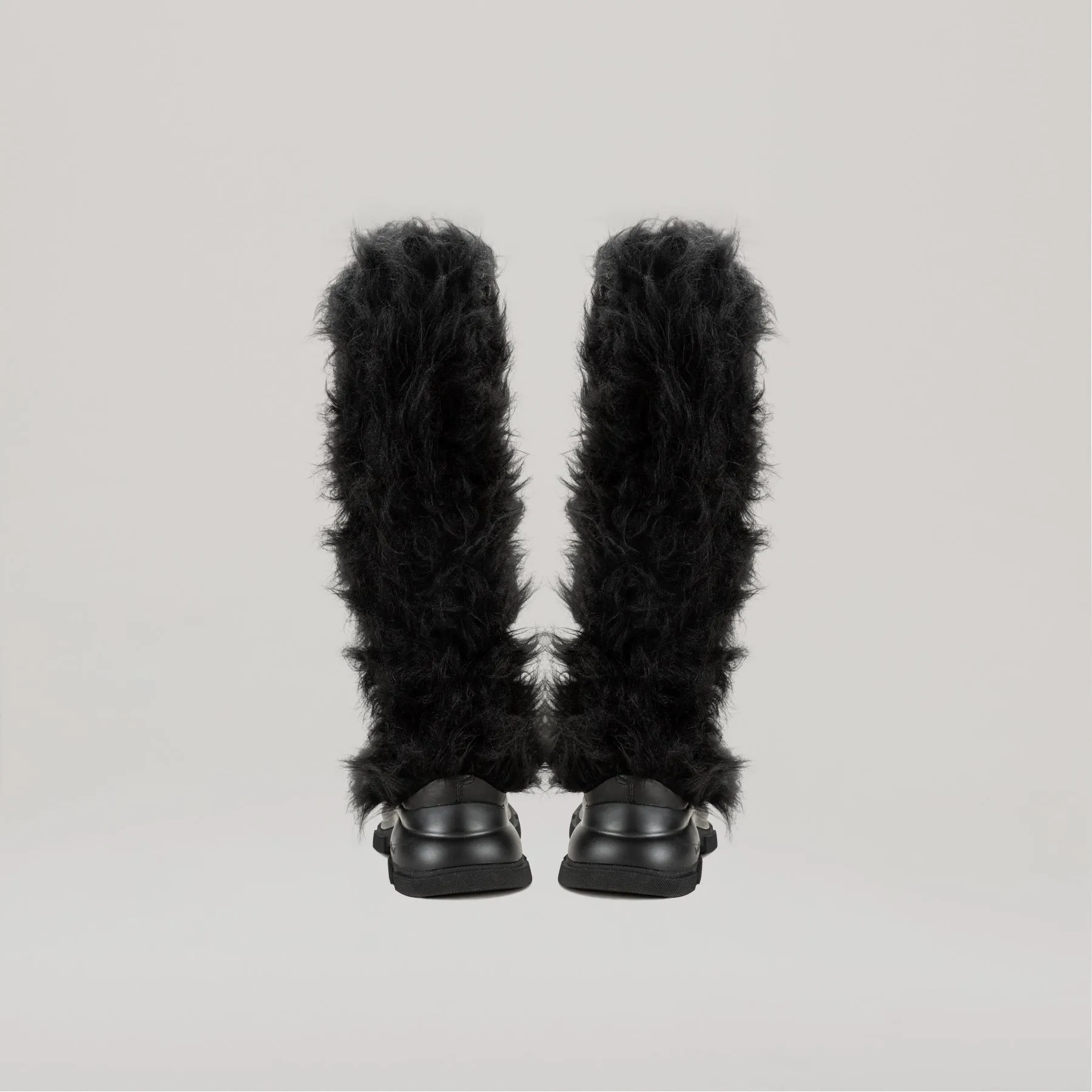 both - GAO EVA HIGH FUR-BLACK