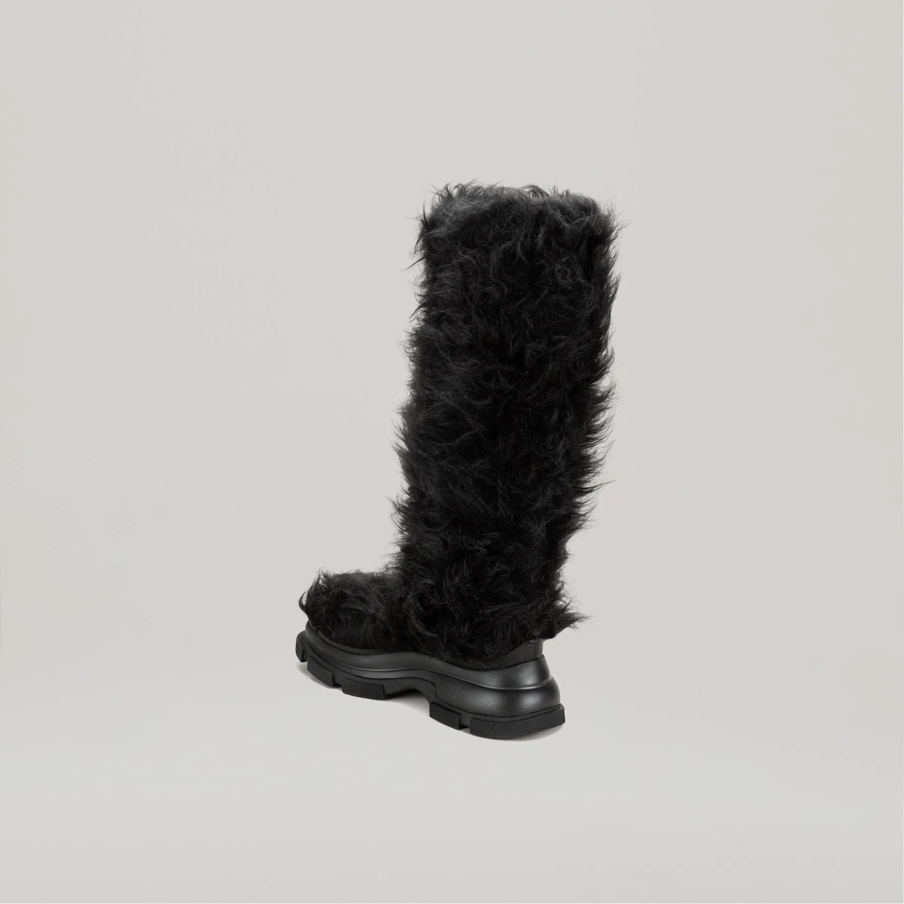 both - GAO EVA HIGH FUR-BLACK