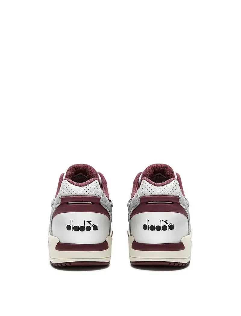 Diadora Winner SL Trainer Moon Rock / Malaga Red