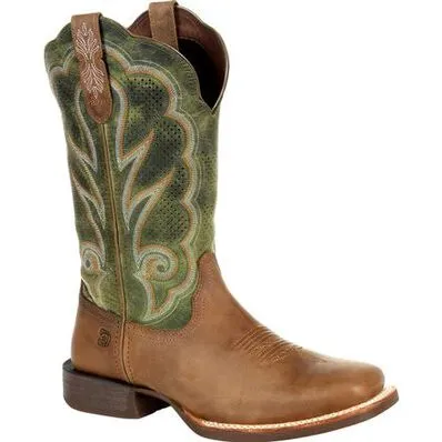 DURANGO LADY REBEL PRO VENTILATED OLIVE WESTERN BOOT STYLE DRD0378