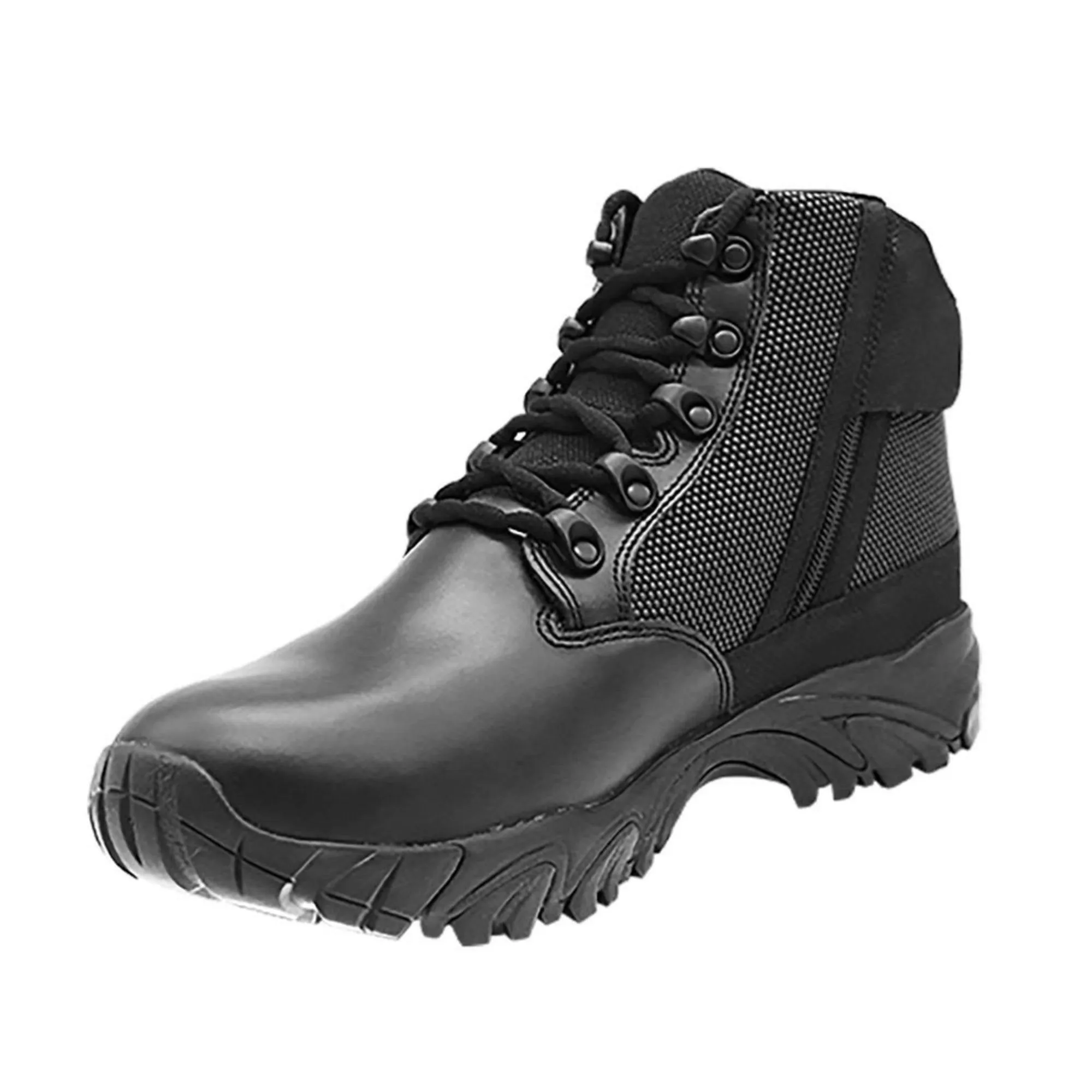 [Factory Outlet] ALTAI® 6" Black Waterproof Tactical Boots with Zipper (MFT100-ZS)