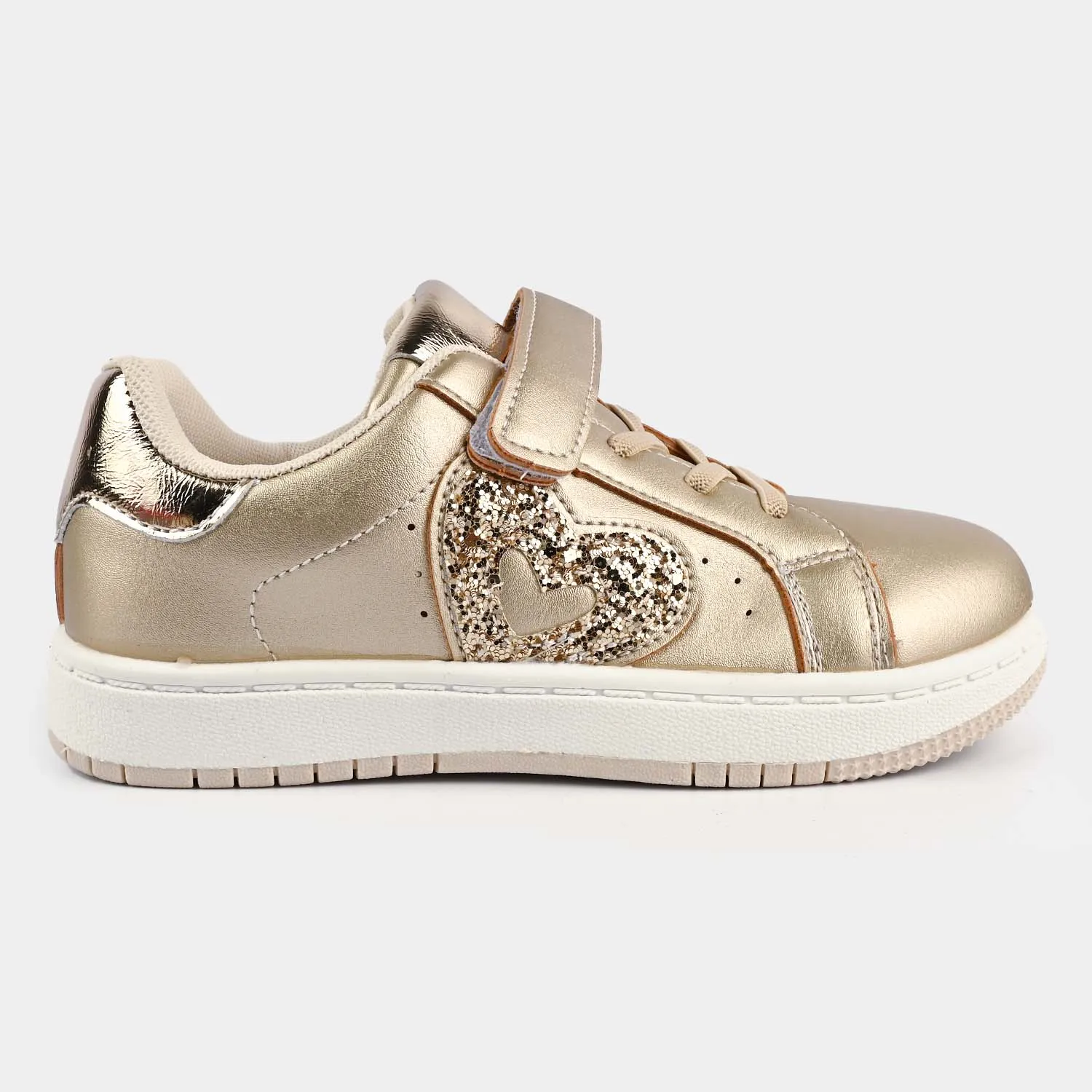 Girls Sneakers 5722-5-Gold