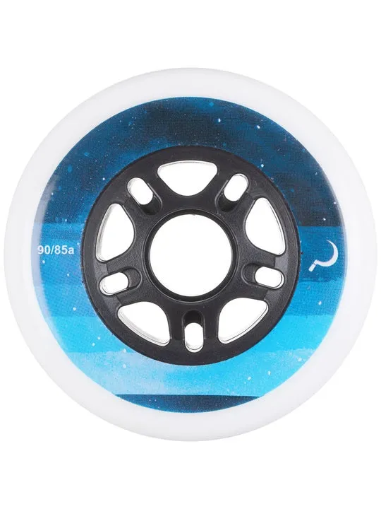 Ground Control GC 90mm Wheel Stars UR 85A White 4-Pack