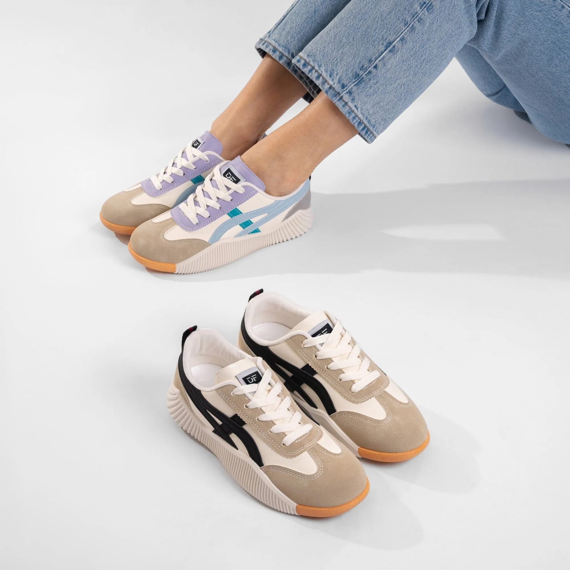 Katy – Women's Minimalist Retro-Inspired Sneakers