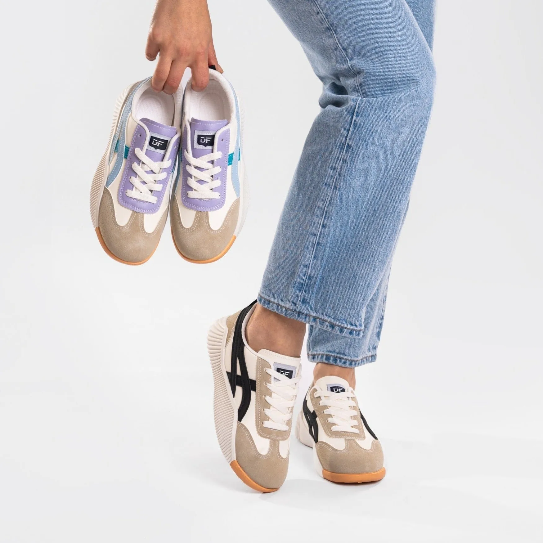 Katy – Women's Minimalist Retro-Inspired Sneakers