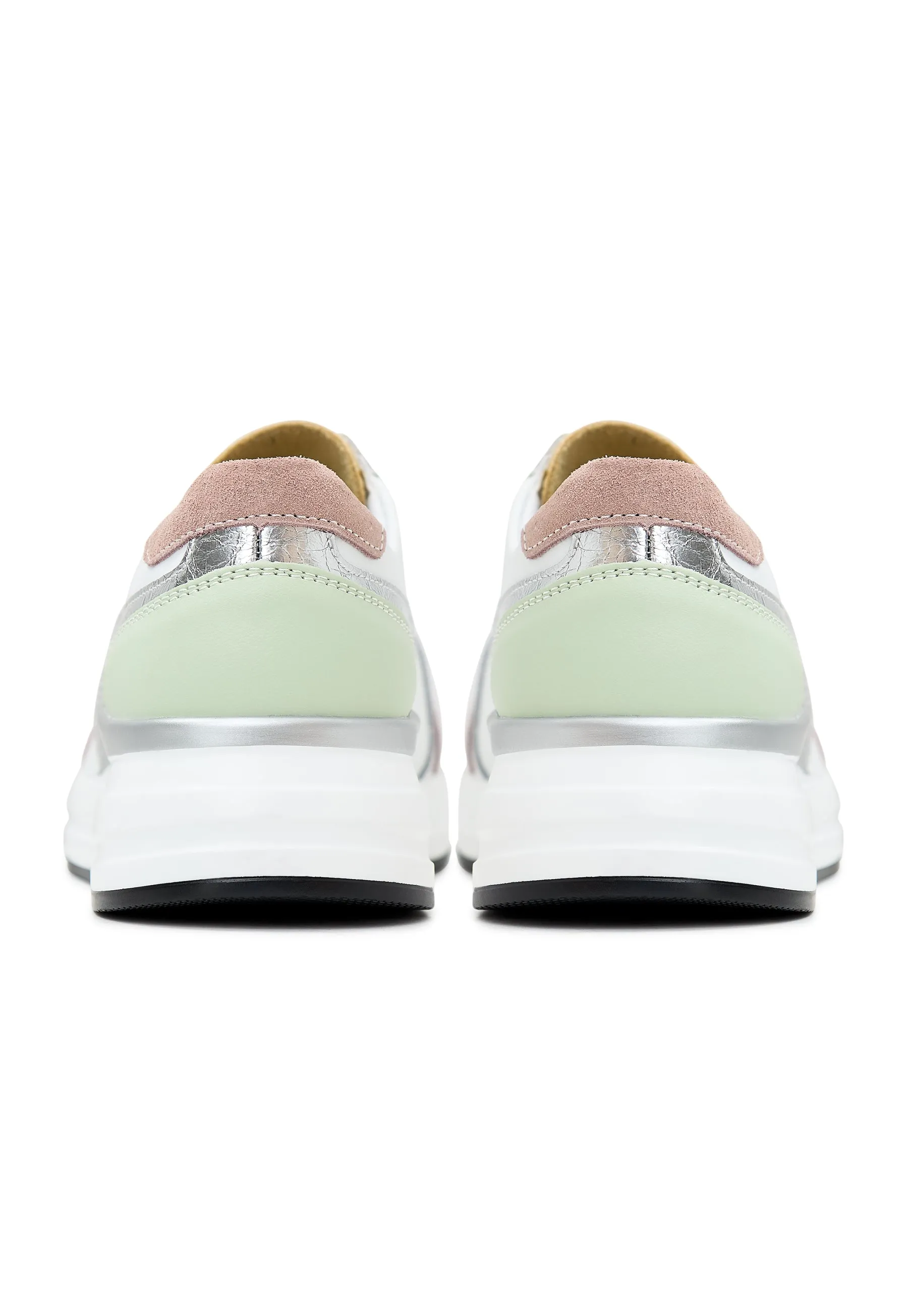 Leather Sneakers Eva - White