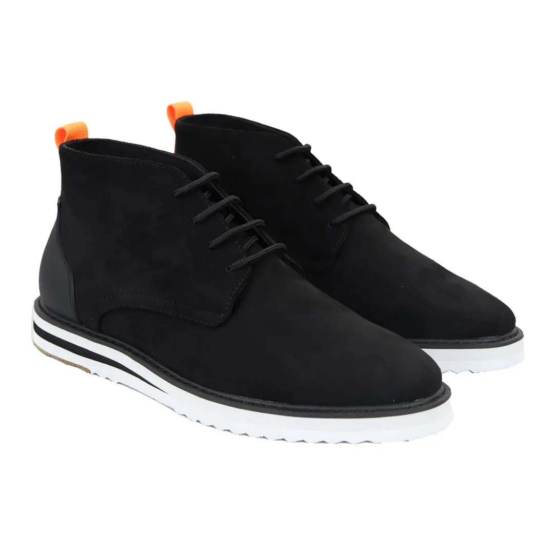 Men's Lace Up Suede Desert Boots