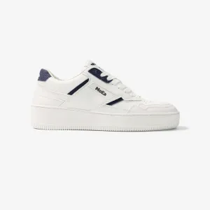 MoEa Gen1 Trainers in Mushroom, White and Navy