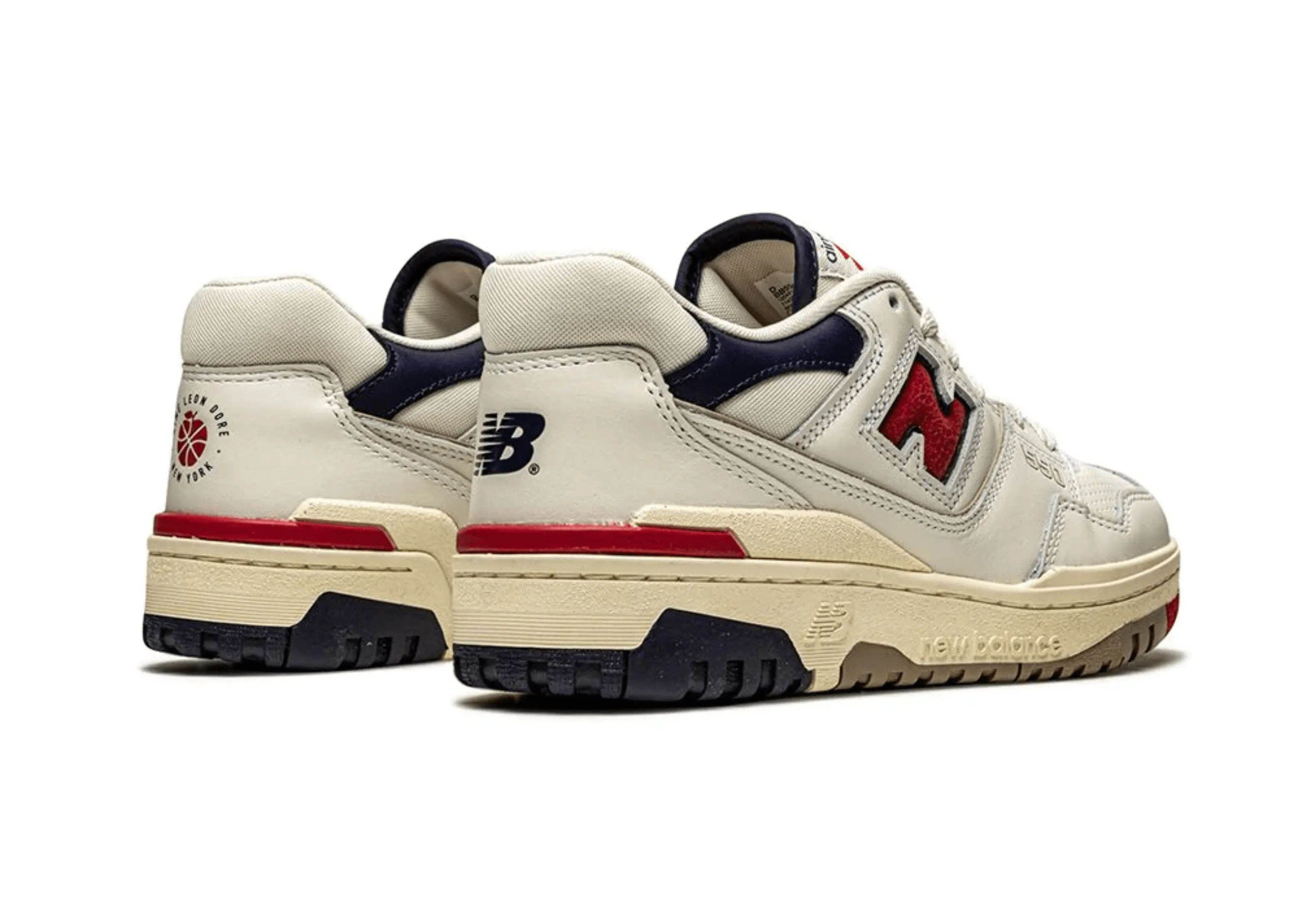 New Balance 550 X Aimé Leon Dore White Navy Red