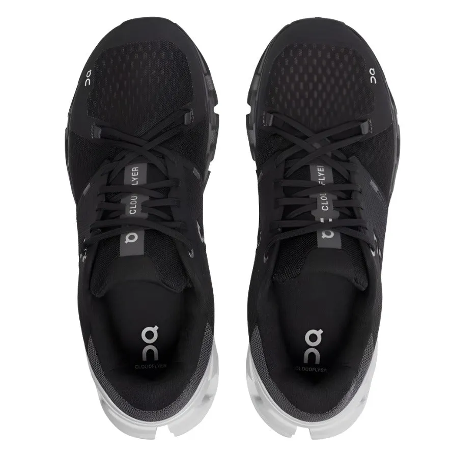 On Running Womens Trainers Cloudflyer 4 Black/White