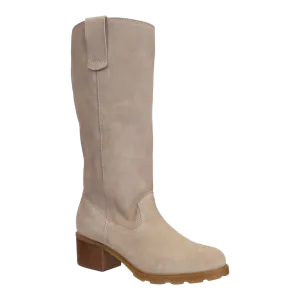 OTBT - TALLOW in BEIGE Heeled Mid Shaft Boots