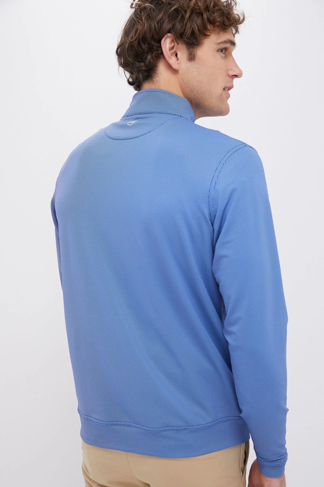 Perth Birdseye Performance Quarter-Zip