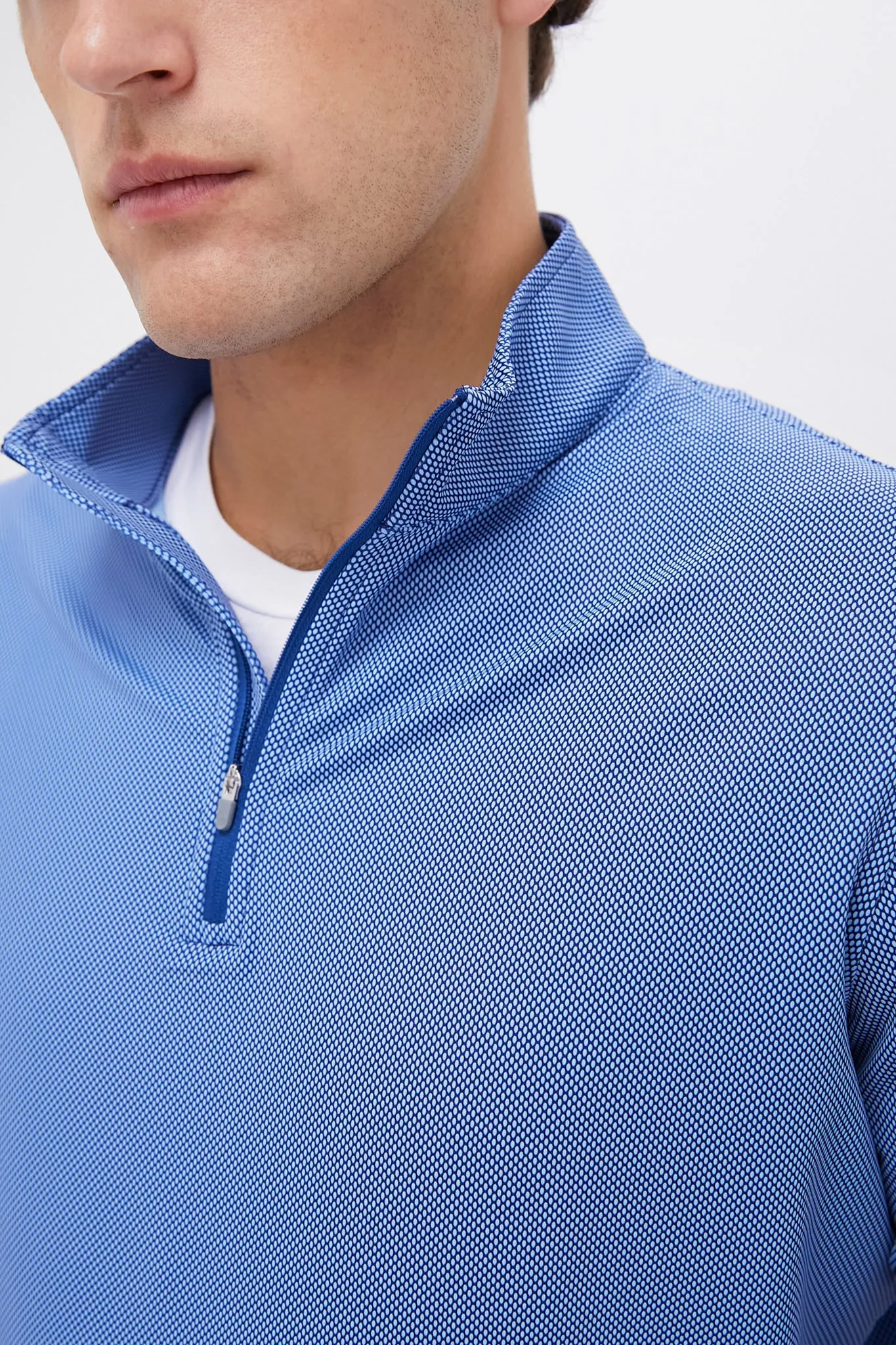 Perth Birdseye Performance Quarter-Zip