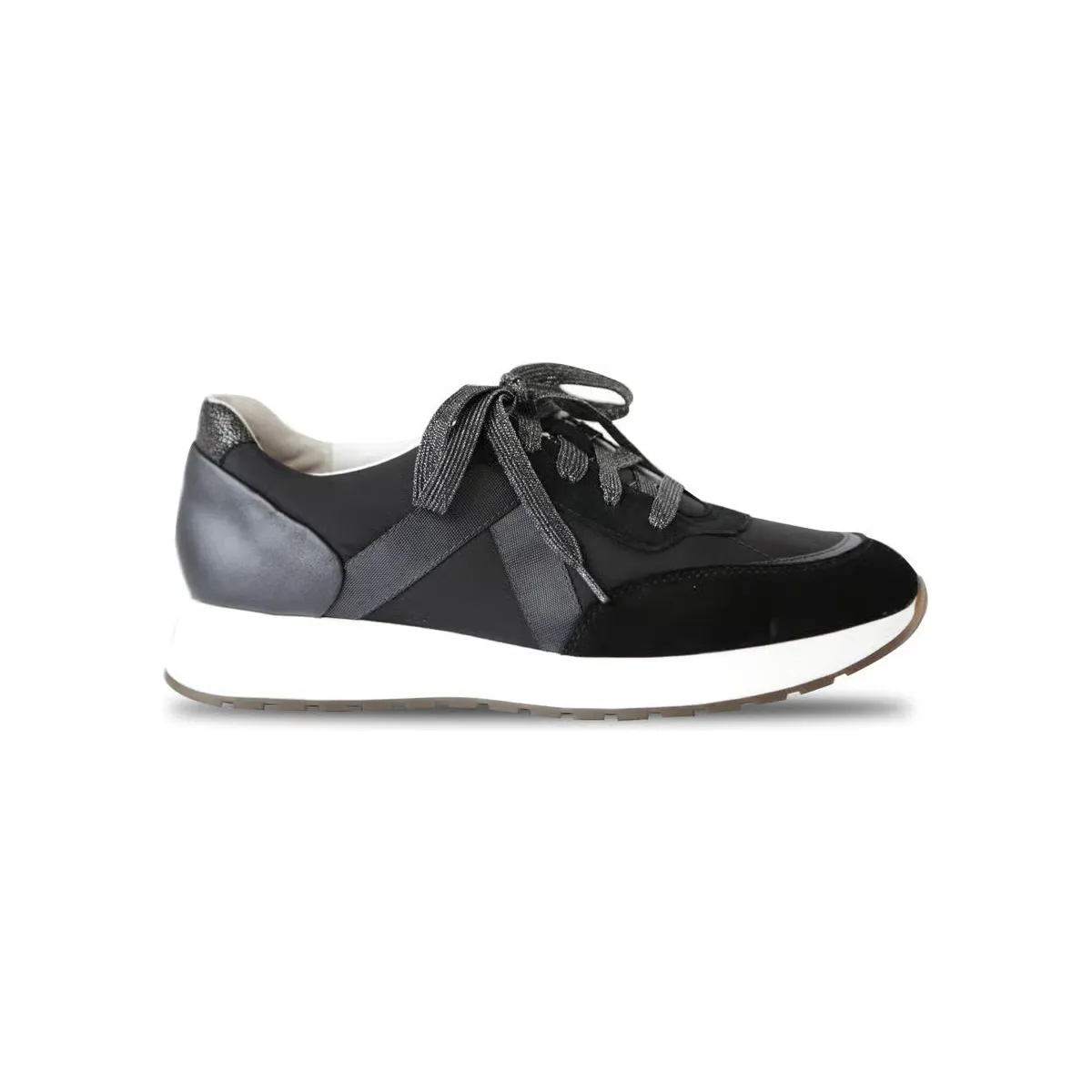 Piper Black/Gunmetal Casual Shoes - SIZE 11 B ONLY