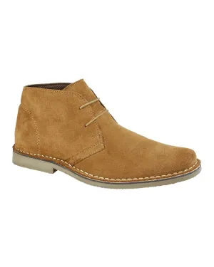 Roamers Mens 2 Eyelet Desert Boots