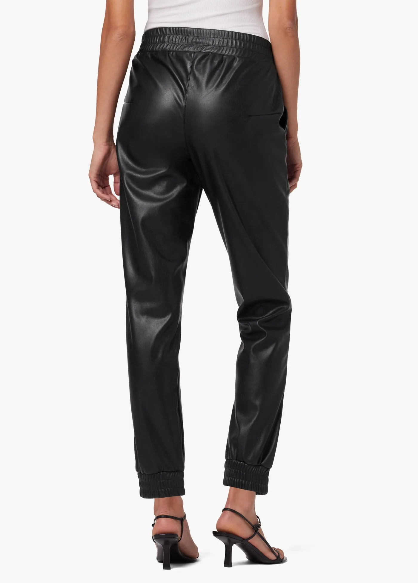 VEGAN LEATHER JOGGER