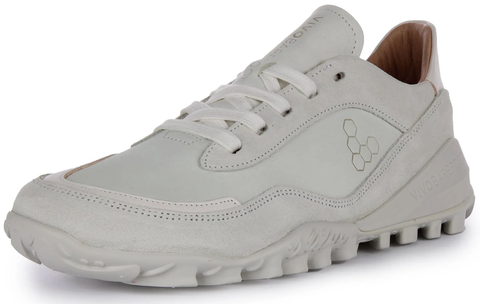 Vivobarefoot Novus X Michelin Sole In White For Men